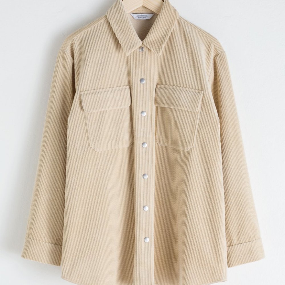 & Other Stories--Oversized Corduroy Workwear Shirt